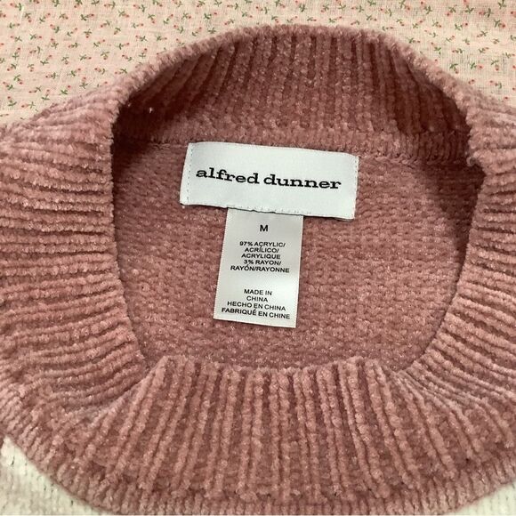 Alfred Dunner Color Block Multicolor Preppy Grannycore Grandma Sweater Medium - Picture 6 of 12
